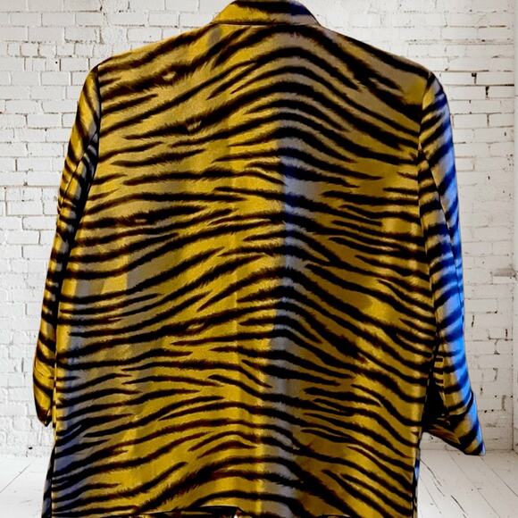 Jones New York Signature Silk Jacket Size M - Picture 4 of 4